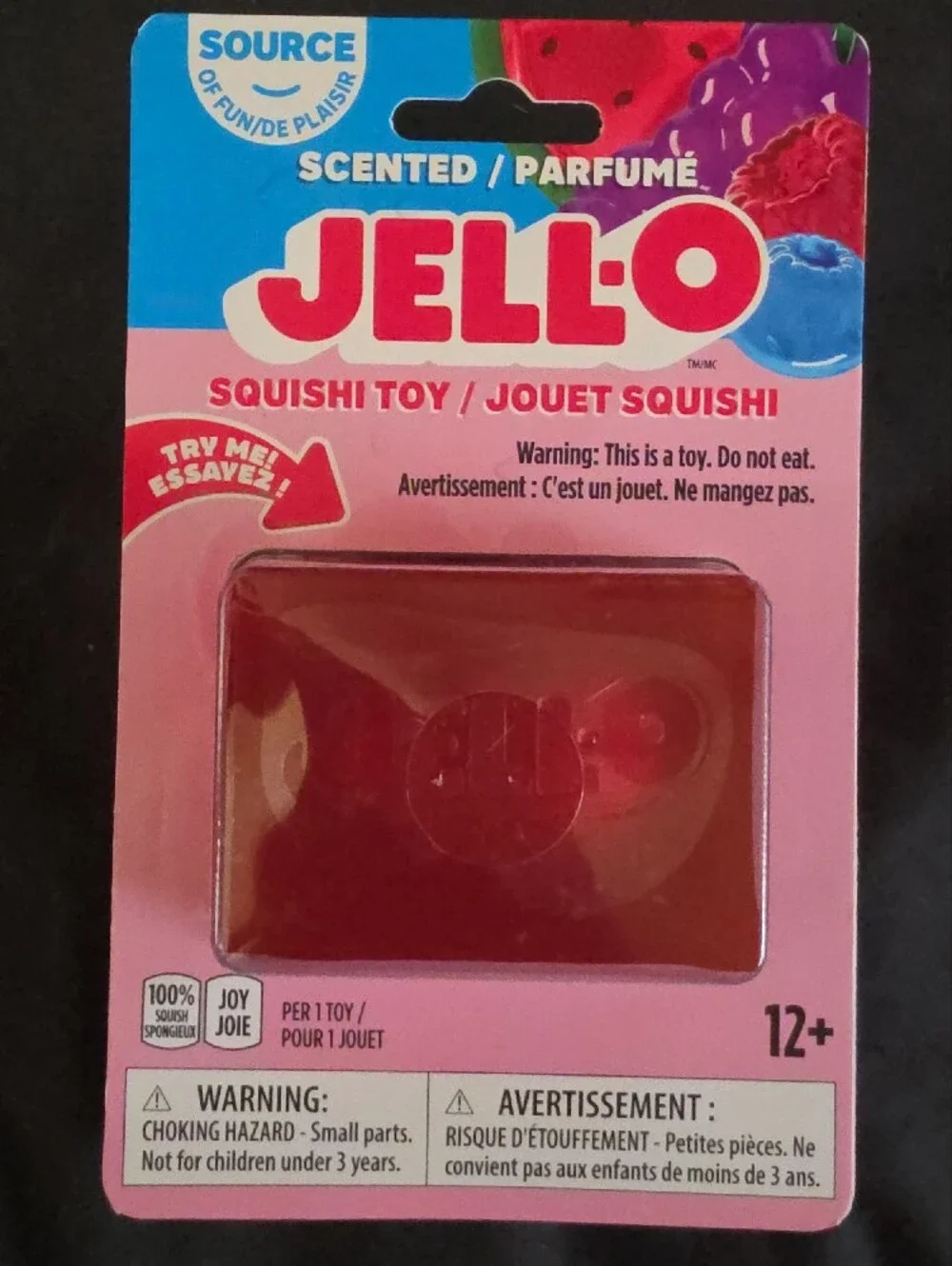 Jello Scented Squishi Toy - Red